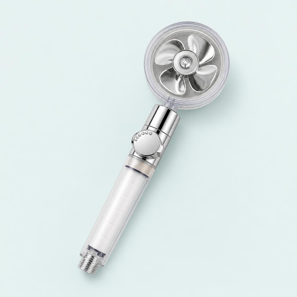 Parts of the turbo shower head